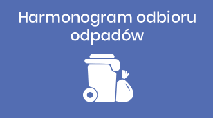 Baner harmonogramu odbioru odpadów